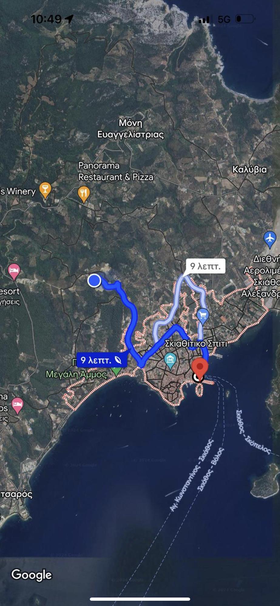 Skiathos Zeus Apartment Екстер'єр фото